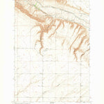 United States Geological Survey Webber Canyon, WA (1965, 24000-Scale) digital map