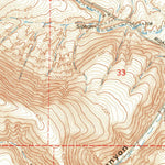 United States Geological Survey Webber Canyon, WA (1965, 24000-Scale) digital map