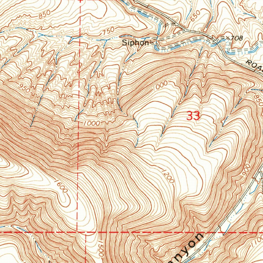 Webber Canyon, WA (1965, 24000-Scale) Map by United States Geological ...