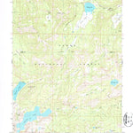 United States Geological Survey Webber Peak, CA (1981, 24000-Scale) digital map