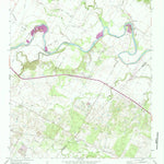 United States Geological Survey Webberville, TX (1968, 24000-Scale) digital map