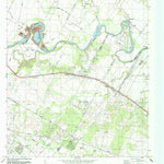 United States Geological Survey Webberville, TX (1987, 24000-Scale) digital map