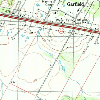 United States Geological Survey Webberville, TX (1987, 24000-Scale) digital map