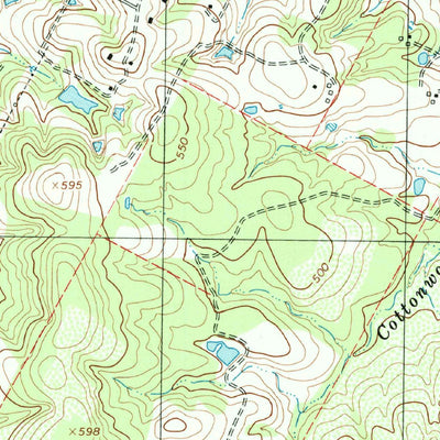 United States Geological Survey Webberville, TX (1987, 24000-Scale) digital map