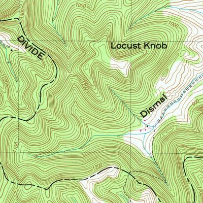 United States Geological Survey Webbs Jungle, TN (1949, 24000-Scale) digital map