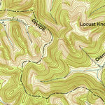 United States Geological Survey Webbs Jungle, TN (1951, 24000-Scale) digital map