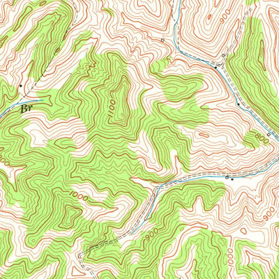 United States Geological Survey Webbville, KY (1953, 24000-Scale) digital map