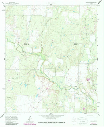 United States Geological Survey Webbville, TX (1960, 24000-Scale) digital map