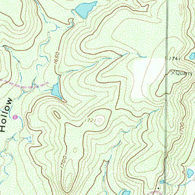 United States Geological Survey Webbville, TX (1960, 24000-Scale) digital map