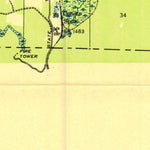 United States Geological Survey Webeno, WI (1950, 48000-Scale) digital map