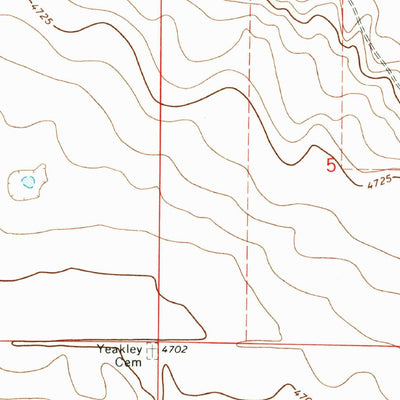 United States Geological Survey Weber City, NM (1973, 24000-Scale) digital map