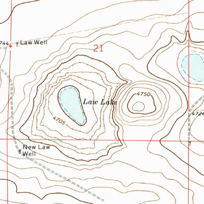 United States Geological Survey Weber City, NM (1973, 24000-Scale) digital map