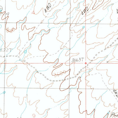 United States Geological Survey Weber Peak, AZ (1985, 24000-Scale) digital map
