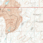 United States Geological Survey Weber Peak, AZ (1985, 24000-Scale) digital map