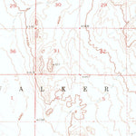 United States Geological Survey Weber Reservoir, NV (1951, 62500-Scale) digital map