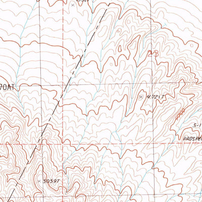 United States Geological Survey Weber Reservoir, NV (1987, 24000-Scale) digital map