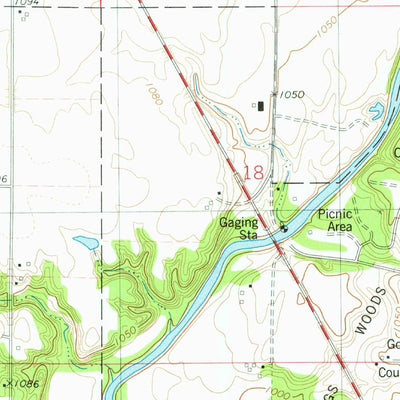 United States Geological Survey Webster City, IA (1978, 24000-Scale) digital map