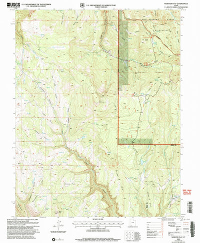 United States Geological Survey Webster Flat, UT (2002, 24000-Scale) digital map