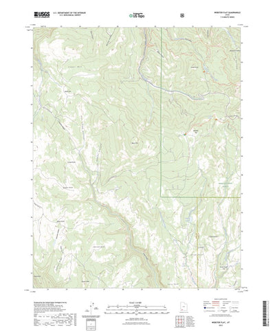 United States Geological Survey Webster Flat, UT (2023, 24000-Scale) digital map