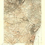 United States Geological Survey Webster Groves, MO-IL (1933, 24000-Scale) digital map