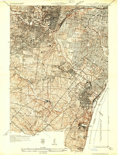 United States Geological Survey Webster Groves, MO-IL (1933, 24000-Scale) digital map