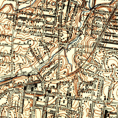 United States Geological Survey Webster Groves, MO-IL (1933, 24000-Scale) digital map