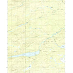 United States Geological Survey Webster Lake, ME (1988, 24000-Scale) digital map