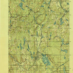 United States Geological Survey Webster, MA-CT-RI (1921, 62500-Scale) digital map