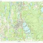 United States Geological Survey Webster, MA-CT-RI (1982, 25000-Scale) digital map