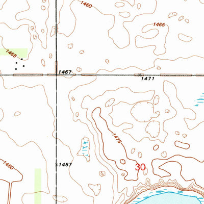 United States Geological Survey Webster, ND (1994, 24000-Scale) digital map
