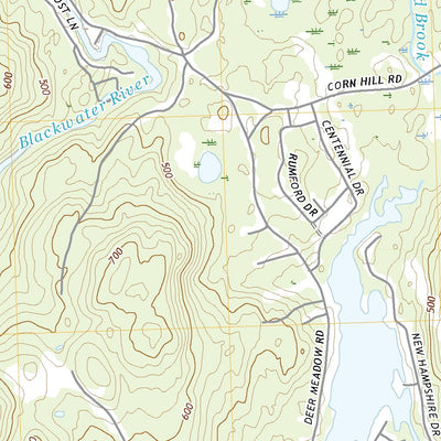 United States Geological Survey Webster, NH (2021, 24000-Scale) digital map