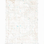 United States Geological Survey Webster NW, MT (1981, 24000-Scale) digital map