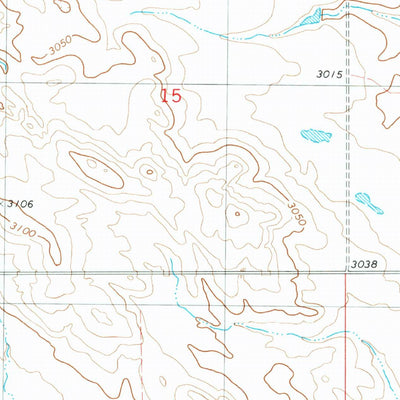 United States Geological Survey Webster NW, MT (1981, 24000-Scale) digital map