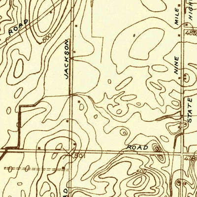 United States Geological Survey Webster, NY (1932, 24000-Scale) digital map