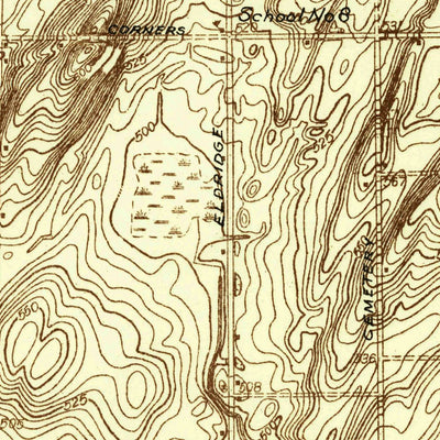 United States Geological Survey Webster, NY (1932, 24000-Scale) digital map