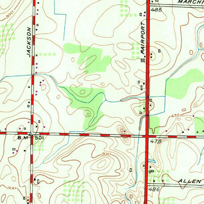 United States Geological Survey Webster, NY (1952, 24000-Scale) digital map