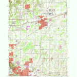 United States Geological Survey Webster, NY (1971, 24000-Scale) digital map