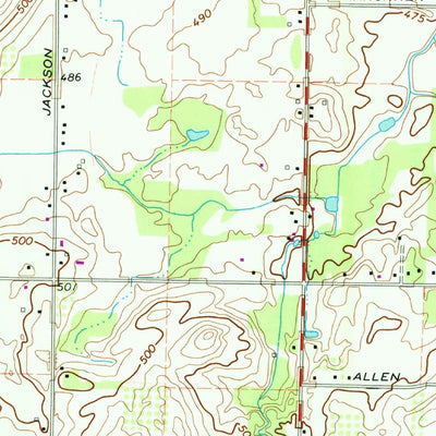 United States Geological Survey Webster, NY (1971, 24000-Scale) digital map