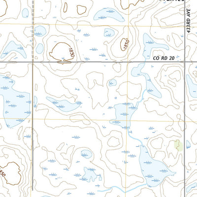 United States Geological Survey Webster, SD (2021, 24000-Scale) digital map