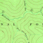 United States Geological Survey Webster Springs SE, WV (1967, 24000-Scale) digital map