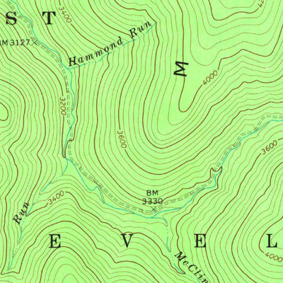 United States Geological Survey Webster Springs SE, WV (1967, 24000-Scale) digital map