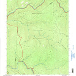 United States Geological Survey Webster Springs SE, WV (1995, 24000-Scale) digital map