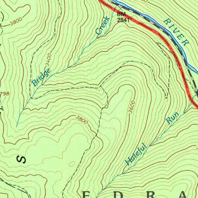 United States Geological Survey Webster Springs SE, WV (1995, 24000-Scale) digital map