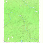 United States Geological Survey Webster Springs SW, WV (1967, 24000-Scale) digital map