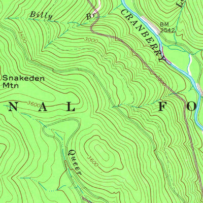 United States Geological Survey Webster Springs SW, WV (1967, 24000-Scale) digital map