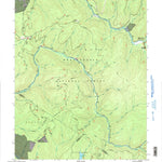 United States Geological Survey Webster Springs SW, WV (1995, 24000-Scale) digital map