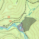 United States Geological Survey Webster Springs SW, WV (1995, 24000-Scale) digital map