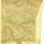 United States Geological Survey Webster Springs, WV (1918, 62500-Scale) digital map