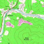 United States Geological Survey Webster Springs, WV (1966, 24000-Scale) digital map