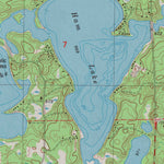 United States Geological Survey Webster, WI (1982, 24000-Scale) digital map